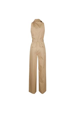 Woven-Wide Leg-Jumpsuit-Paper Touch Twill LAUREN RALPH LAUREN | Tracksuit | 200P13457001